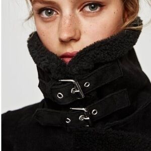 Zara Black Utility Jacket